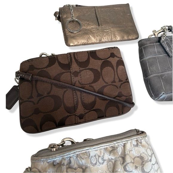 HTF Y2K VTG Coach BUNDLE Wristlets + Mini Skinny Bundle Rare Vintage – Set of 7 - Picture 11 of 15